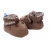 bruine lage babyschoenen